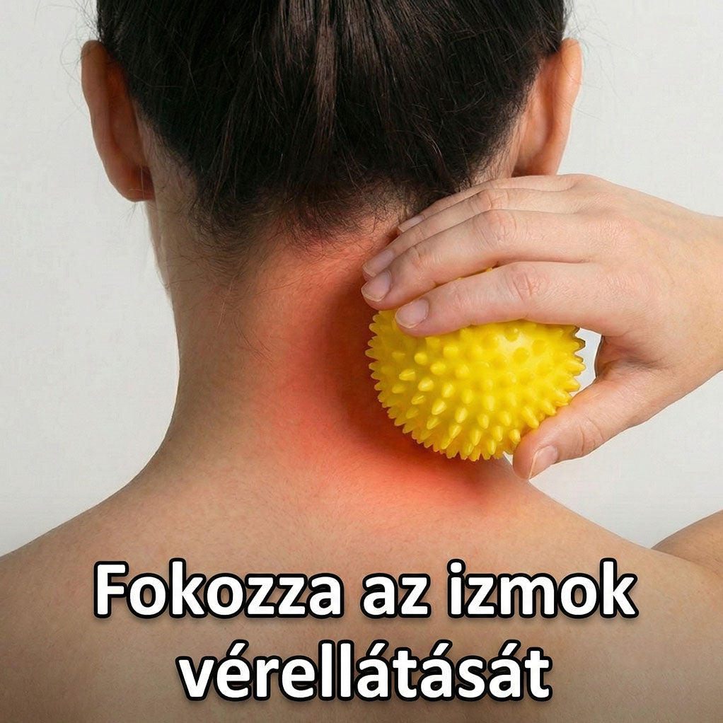 ARmedical masszázslabda - 8 cm - sárga 10