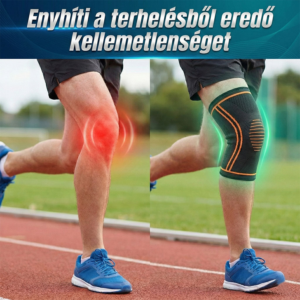 Reis kompressziós térdrögzítő - terhelés