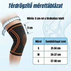 Reis kompressziós térdrögzítő - mérettáblázat