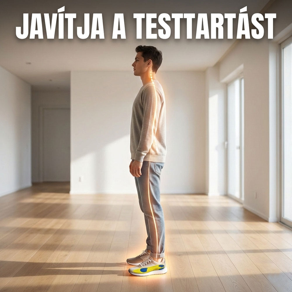 Sport ütéstompító talpbetét - Javítja a testtartást