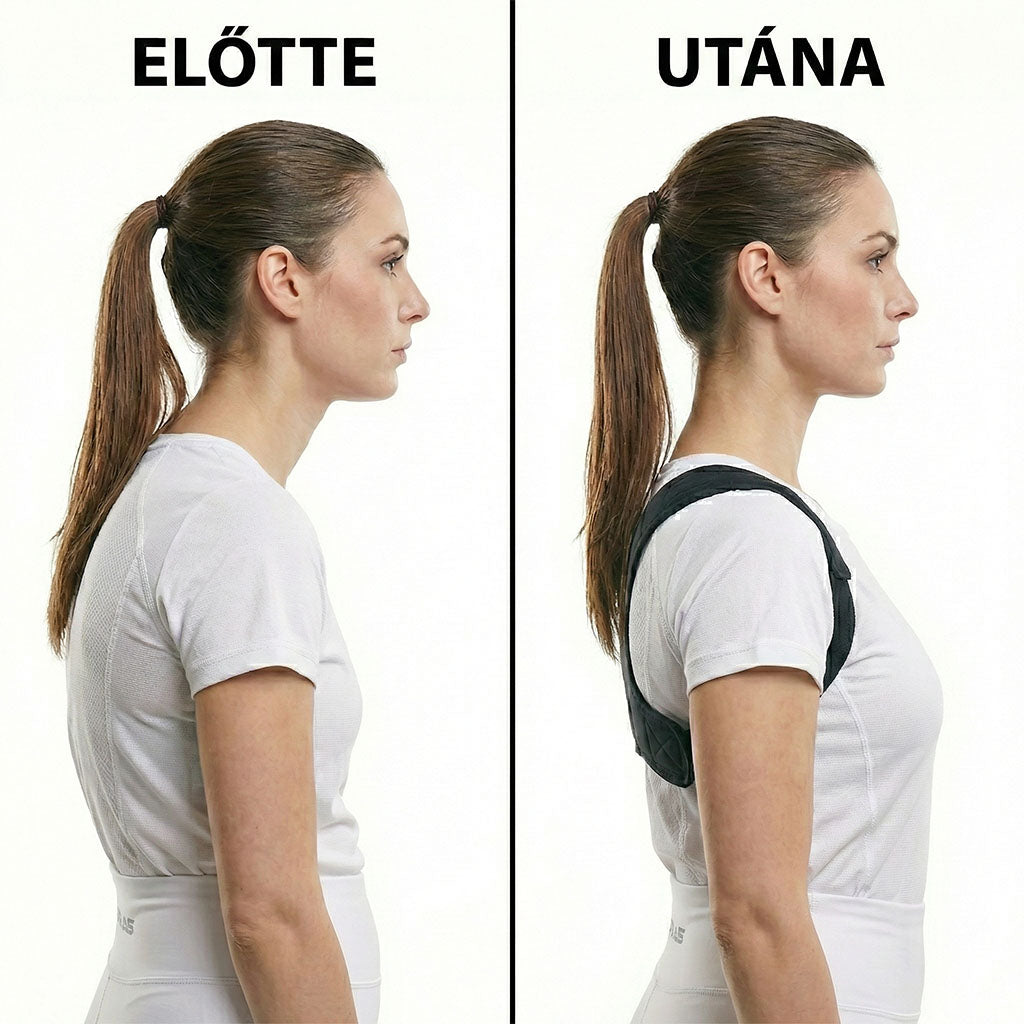 Tartásjavító pánt - Előtte, utána