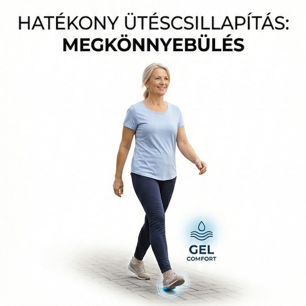 Umbro gélpárnás sarokemelő talpbetét - ütéscsillapítás